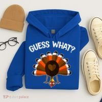 Guess What Turkey Butt Funny Thanksgiving Joke Gift Hoodie thumb 4