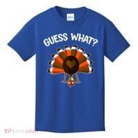 Guess What Turkey Butt Funny Thanksgiving Joke Gift Kids T-Shirt thumb 0