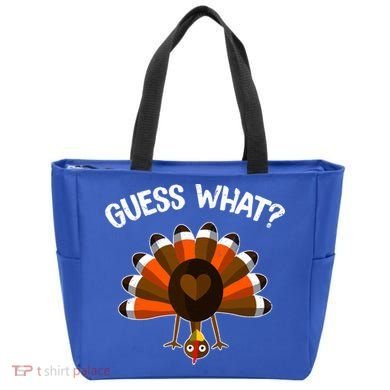 Guess What Turkey Butt Funny Thanksgiving Joke Gift Tote Bag
