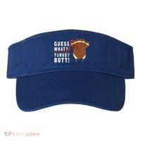 Guess What Turkey Pilgrim Funny Thanksgiving Visor thumb 0