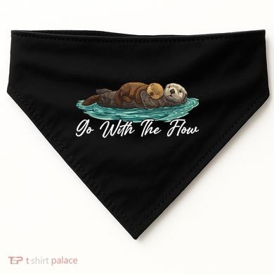 Go With The Flow Sea Otter USA-Made Doggie Bandana