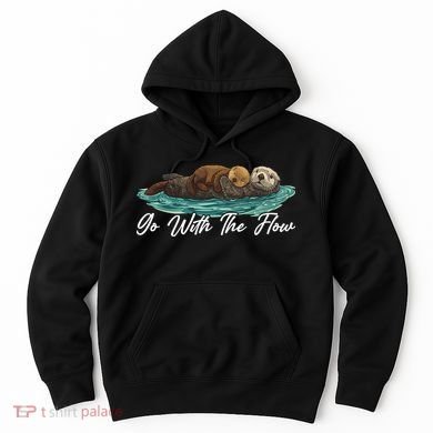 Go With The Flow Sea Otter Hoodie