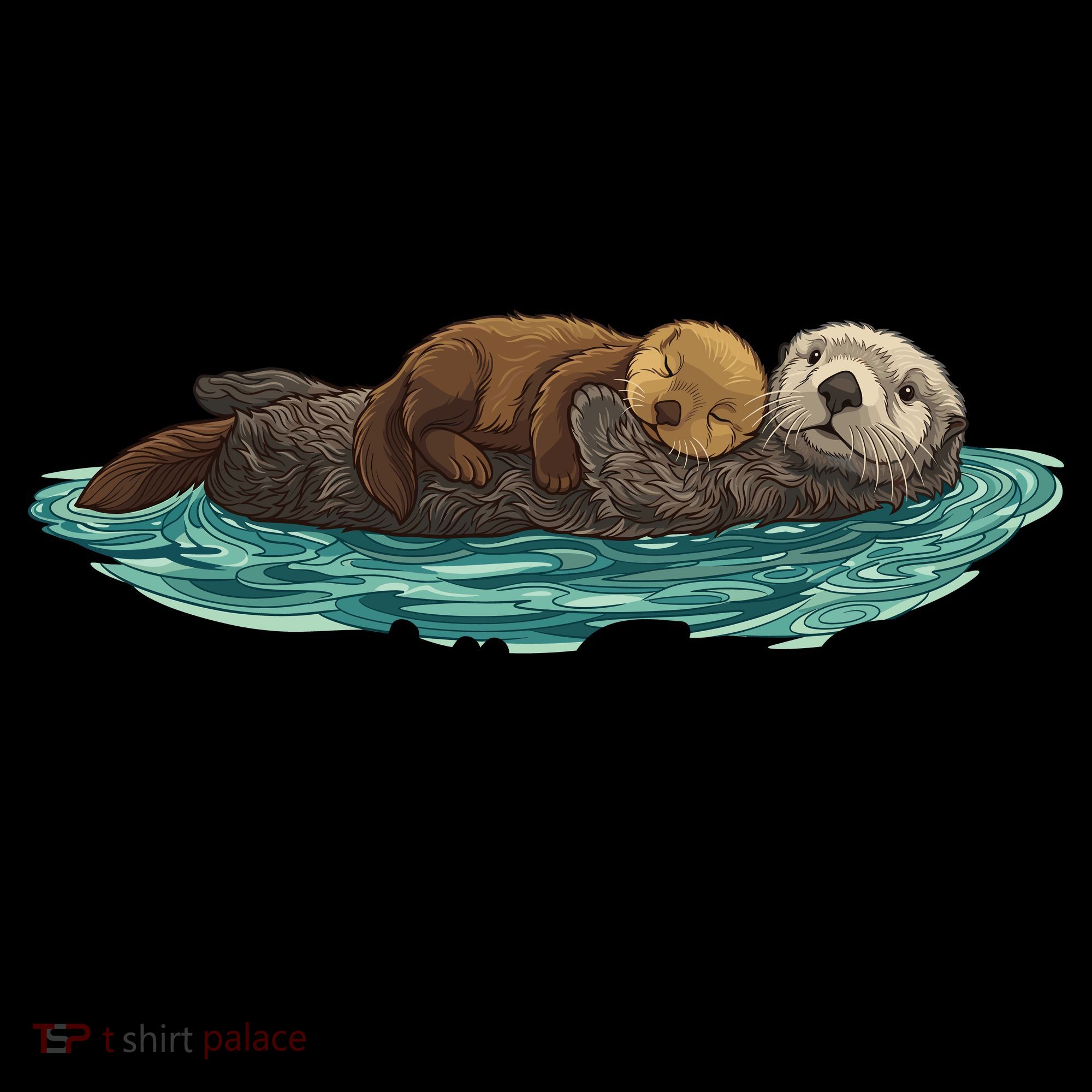 Go With The Flow Sea Otter Coffee Mug