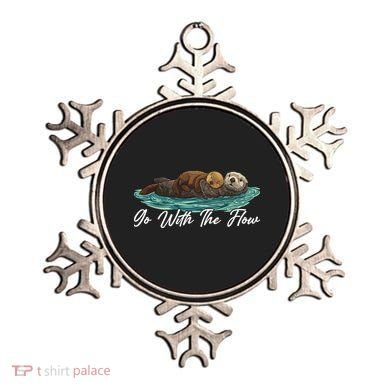 Go With The Flow Sea Otter Ornament