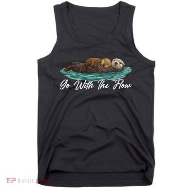 Go With The Flow Sea Otter Tank Top