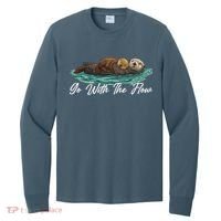 Go With The Flow Sea Otter Long Sleeve Shirt thumb 0