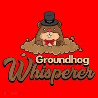 Groundhog Whisperer Tee Funny Groundhog Forecasting Santa Hat thumb 1