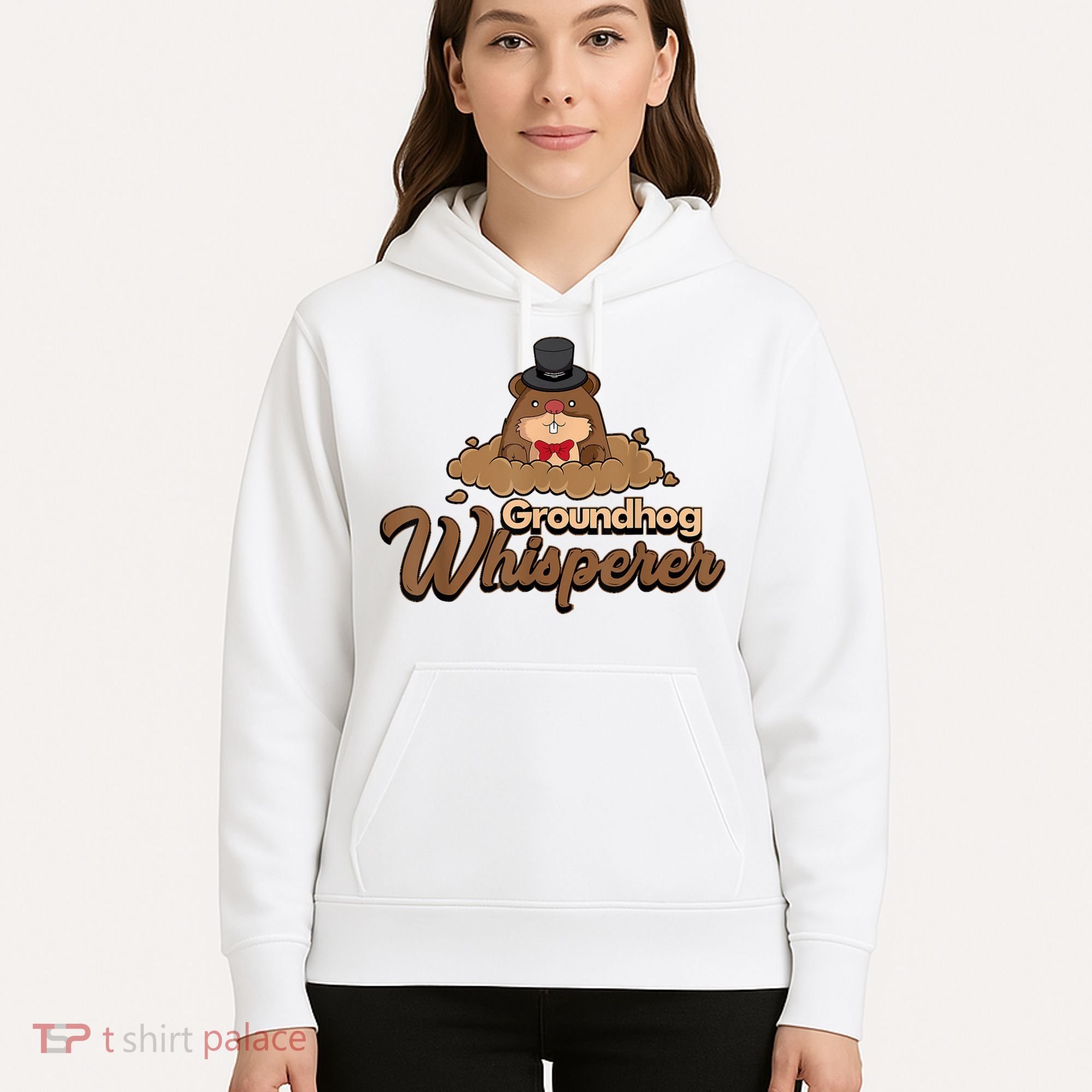 Groundhog Whisperer Tee Funny Groundhog Forecasting Hoodie