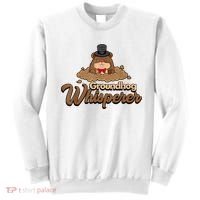 Groundhog Whisperer Tee Funny Groundhog Forecasting Sweatshirt thumb 0