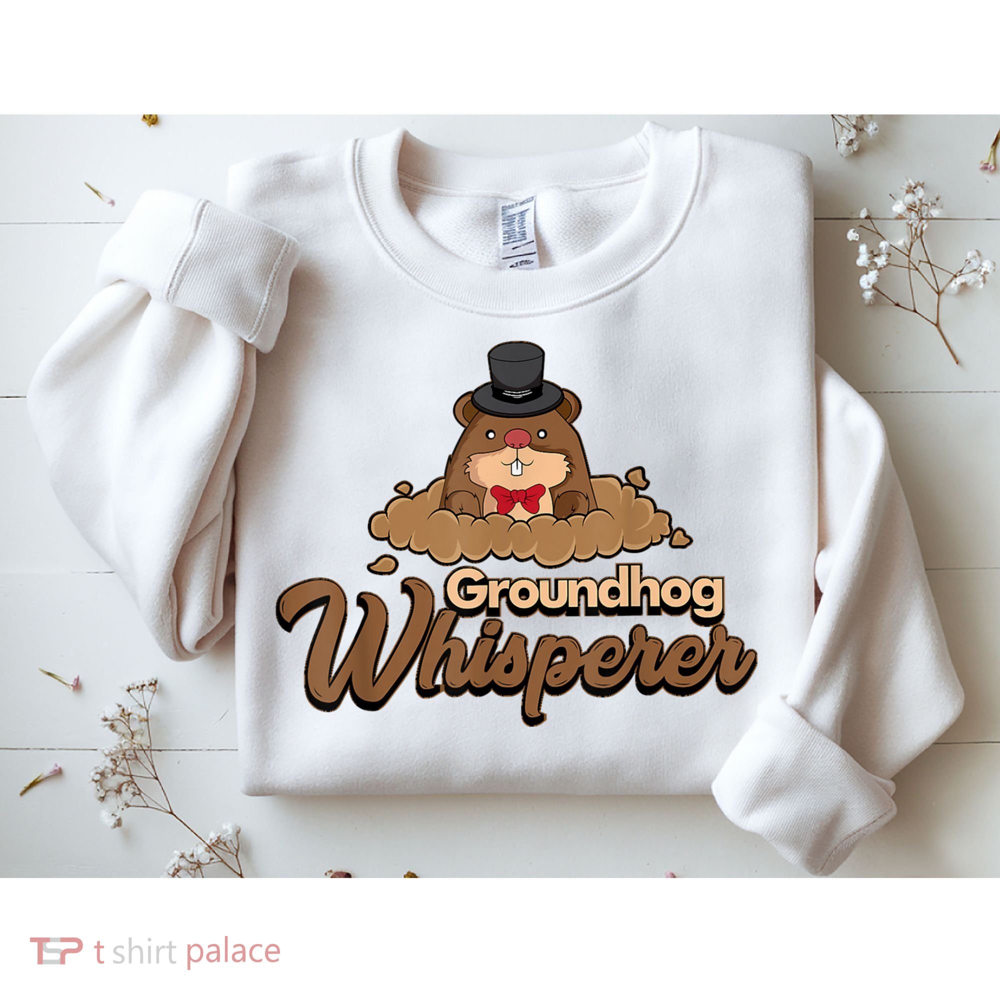 Groundhog Whisperer Tee Funny Groundhog Forecasting Sweatshirt