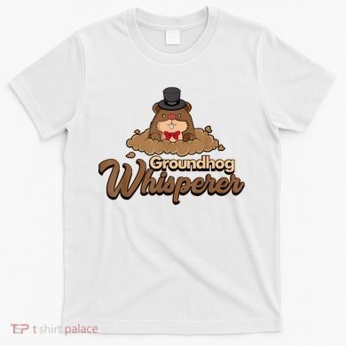Groundhog Whisperer Tee Funny Groundhog Forecasting T-Shirt
