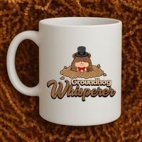 Groundhog Whisperer Tee Funny Groundhog Forecasting Coffee Mug thumb 2