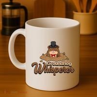 Groundhog Whisperer Tee Funny Groundhog Forecasting Coffee Mug thumb 4