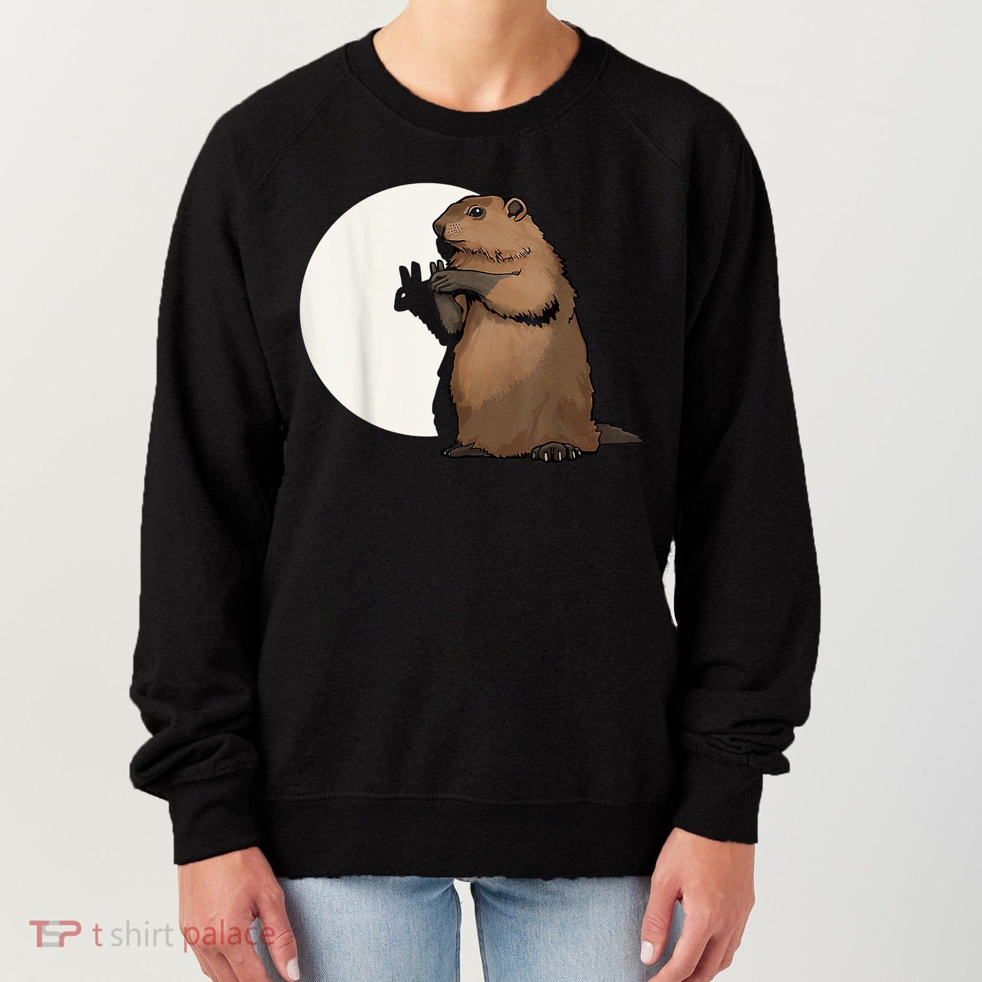 Groundhog Whisperer Tee Funny Team Shadow Crew Groundhog Day Women's Sweatshirt