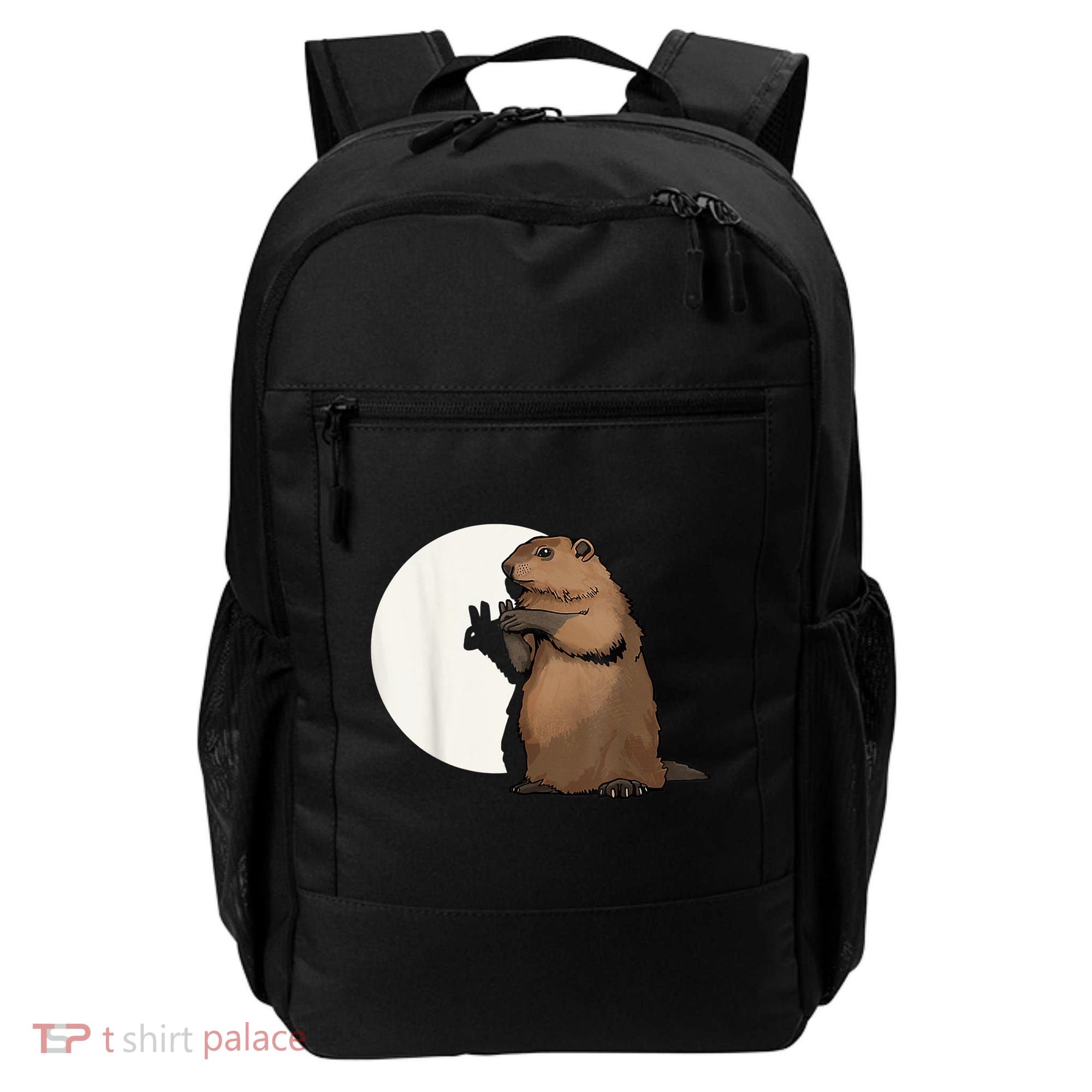 Groundhog Whisperer Tee Funny Team Shadow Crew Groundhog Day Backpack