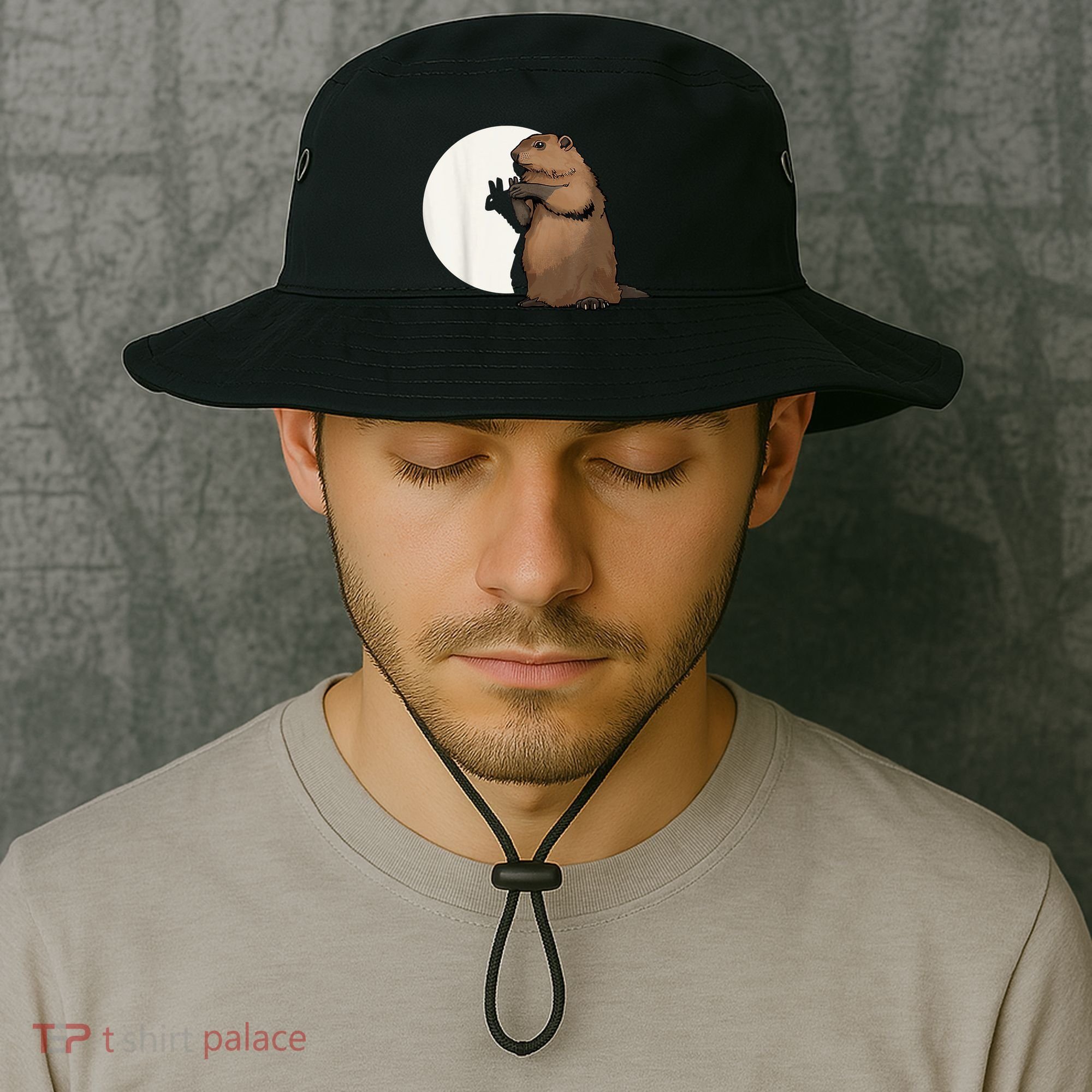 Groundhog Whisperer Tee Funny Team Shadow Crew Groundhog Day Bucket Hat