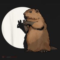 Groundhog Whisperer Tee Funny Team Shadow Crew Groundhog Day Bucket Hat thumb 4