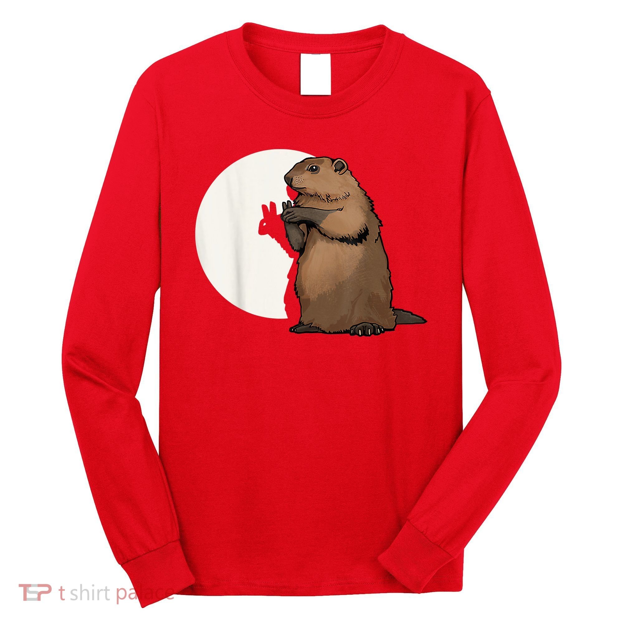 Groundhog Whisperer Tee Funny Team Shadow Crew Groundhog Day Long Sleeve Shirt