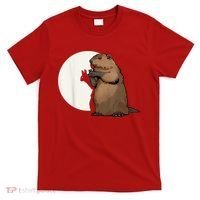 Groundhog Whisperer Tee Funny Team Shadow Crew Groundhog Day T-Shirt thumb 0