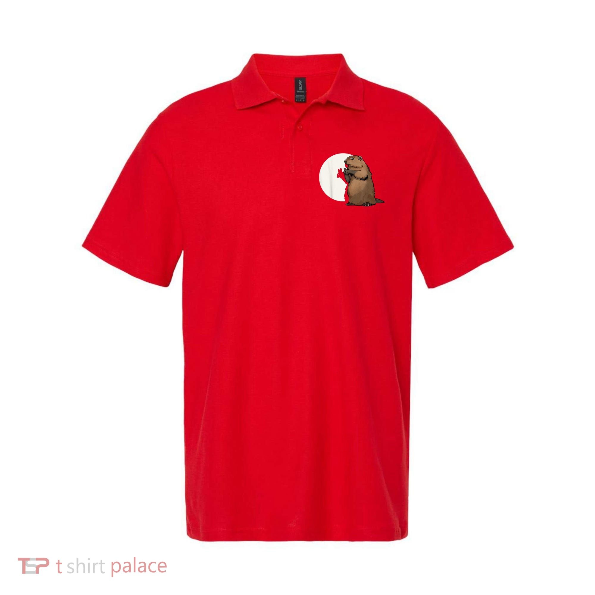 Groundhog Whisperer Tee Funny Team Shadow Crew Groundhog Day Polo