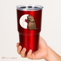 Groundhog Whisperer Tee Funny Team Shadow Crew Groundhog Day Tumbler thumb 2