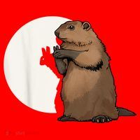 Groundhog Whisperer Tee Funny Team Shadow Crew Groundhog Day Tumbler thumb 3