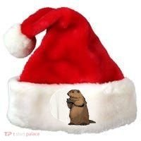 Groundhog Whisperer Tee Funny Team Shadow Crew Groundhog Day Santa Hat thumb 0
