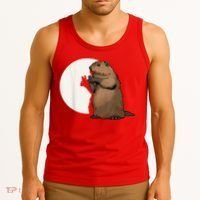 Groundhog Whisperer Tee Funny Team Shadow Crew Groundhog Day Tank Top thumb 3