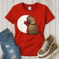 Groundhog Whisperer Tee Funny Team Shadow Crew Groundhog Day Women's T-Shirt thumb 3