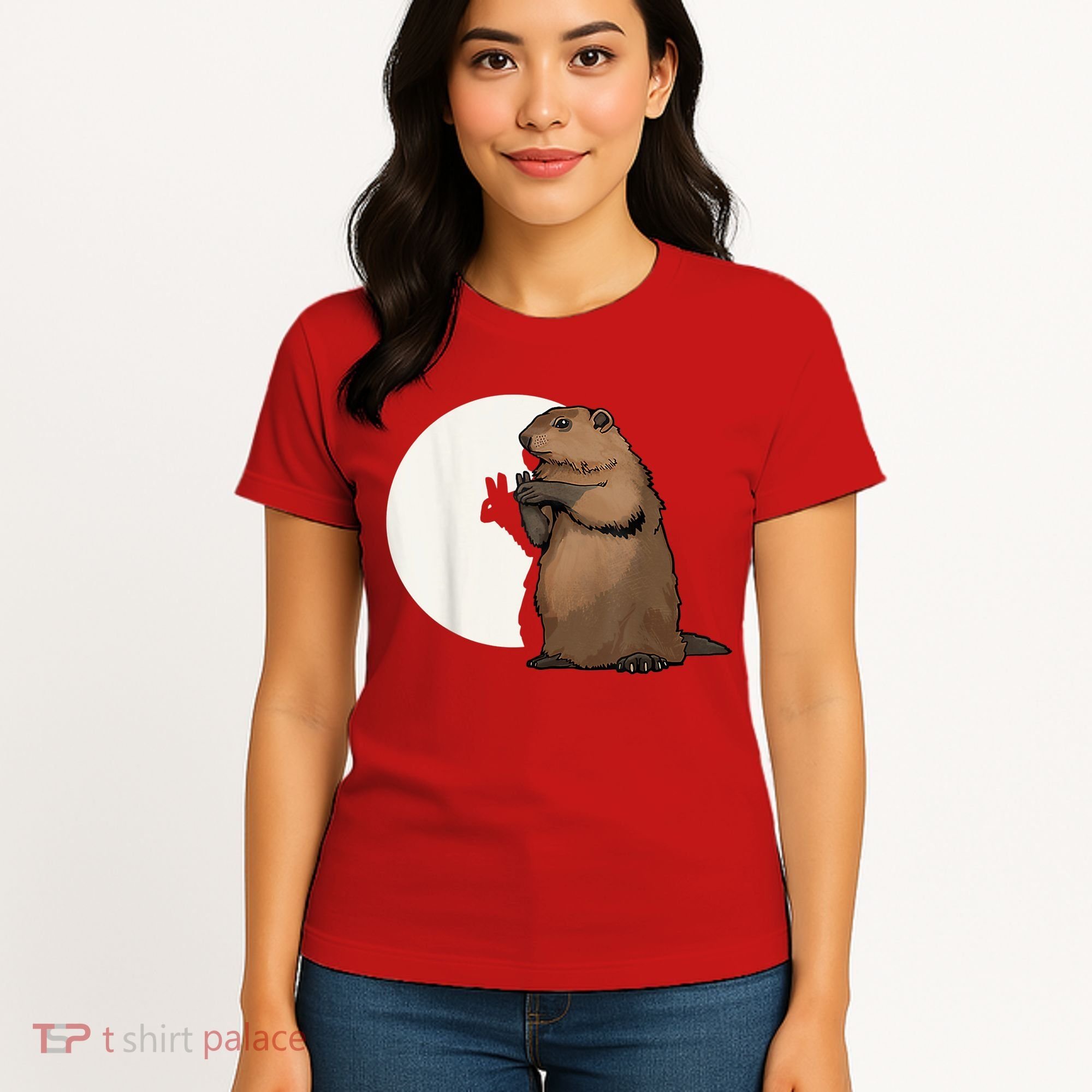 Groundhog Whisperer Tee Funny Team Shadow Crew Groundhog Day Women's T-Shirt