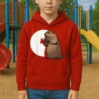 Groundhog Whisperer Tee Funny Team Shadow Crew Groundhog Day Kids Hoodie thumb 2
