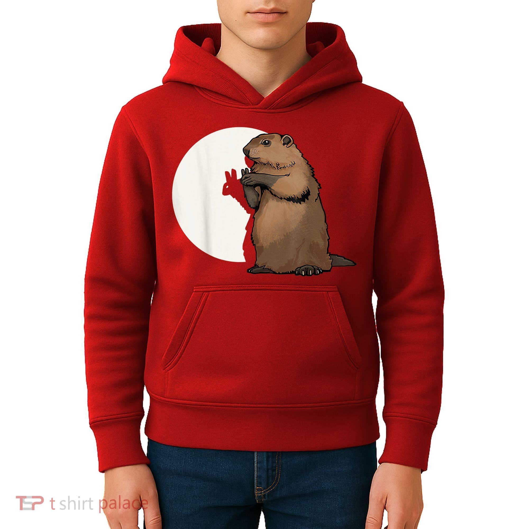 Groundhog Whisperer Tee Funny Team Shadow Crew Groundhog Day Kids Hoodie