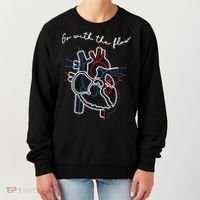 Go With The Flow Heart Women's Sweatshirt thumb 0