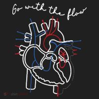 Go With The Flow Heart Women's Sweatshirt thumb 2