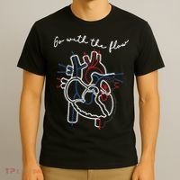 Go With The Flow Heart T-Shirt thumb 3