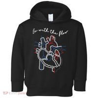 Go With The Flow Heart Toddler Hoodie thumb 0