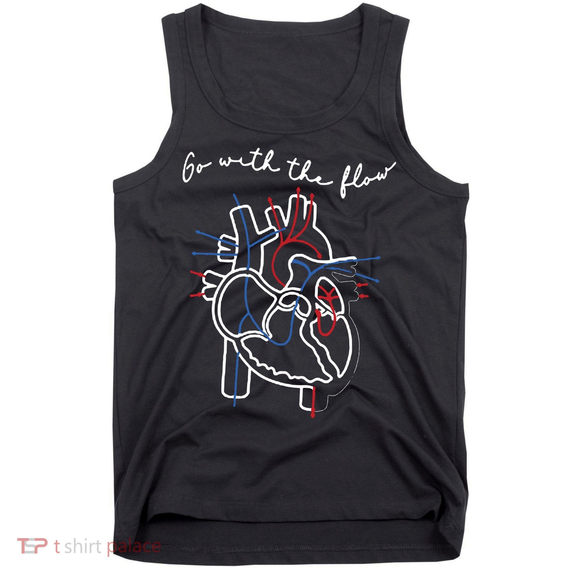 Go With The Flow Heart Tank Top