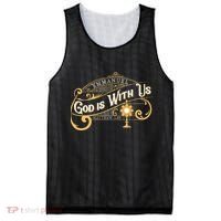 God With Us Emmanuel Matthew Eucharist Adoration Catholic Mesh Reversible Basketball Jersey Tank thumb 0