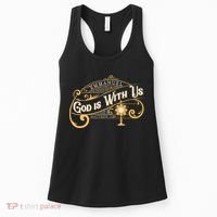 God With Us Emmanuel Matthew Eucharist Adoration Catholic Women's Tank Top thumb 0