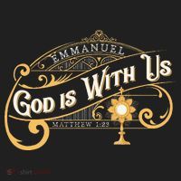 God With Us Emmanuel Matthew Eucharist Adoration Catholic Hat thumb 2