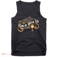 God With Us Emmanuel Matthew Eucharist Adoration Catholic Tank Top thumb 0