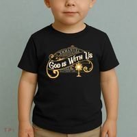 God With Us Emmanuel Matthew Eucharist Adoration Catholic Toddler T-Shirt thumb 2