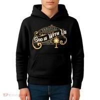 God With Us Emmanuel Matthew Eucharist Adoration Catholic Kids Hoodie thumb 4