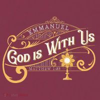 God With Us Emmanuel Matthew Eucharist Adoration Catholic 16oz Travel Tumbler thumb 2