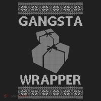 Gangsta Wrapper Ugly Christmas Sweater Beanie thumb 2