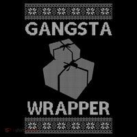 Gangsta Wrapper Ugly Christmas Sweater Women's Hoodie thumb 2