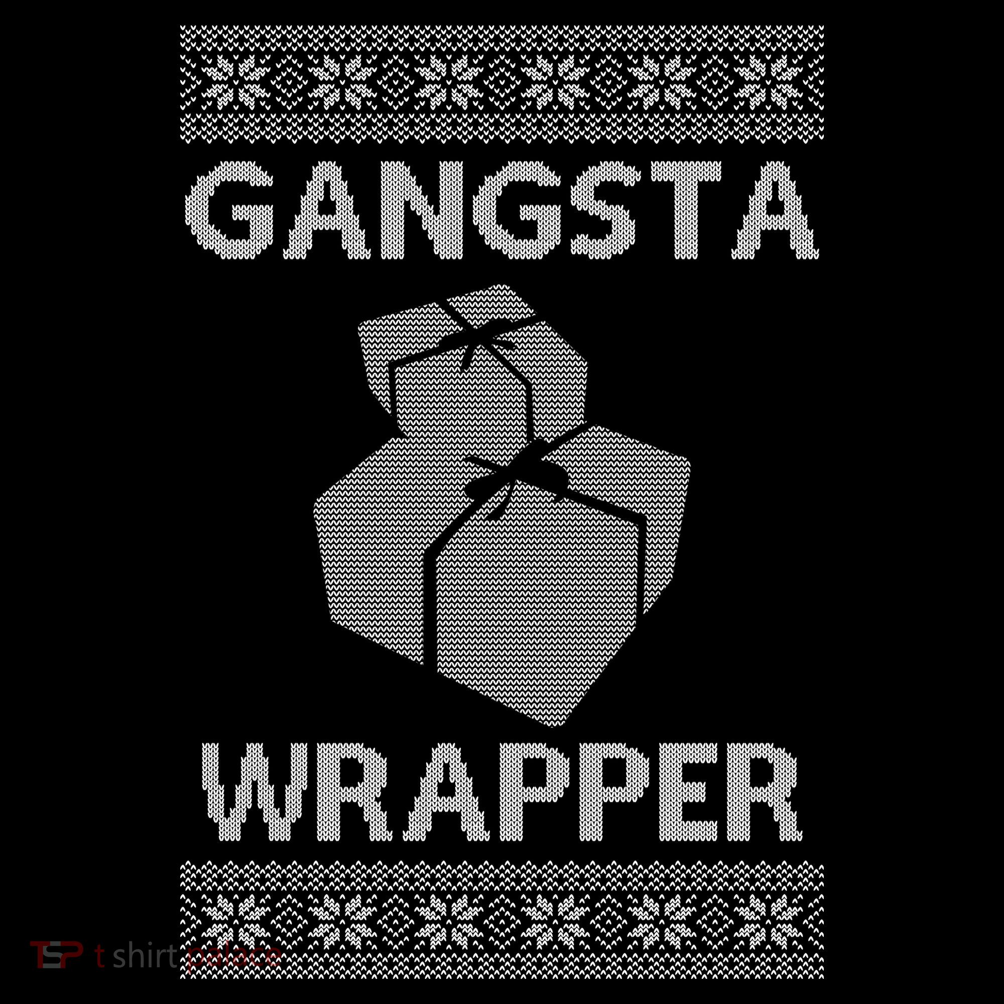 Gangsta Wrapper Ugly Christmas Sweater Women's Hoodie