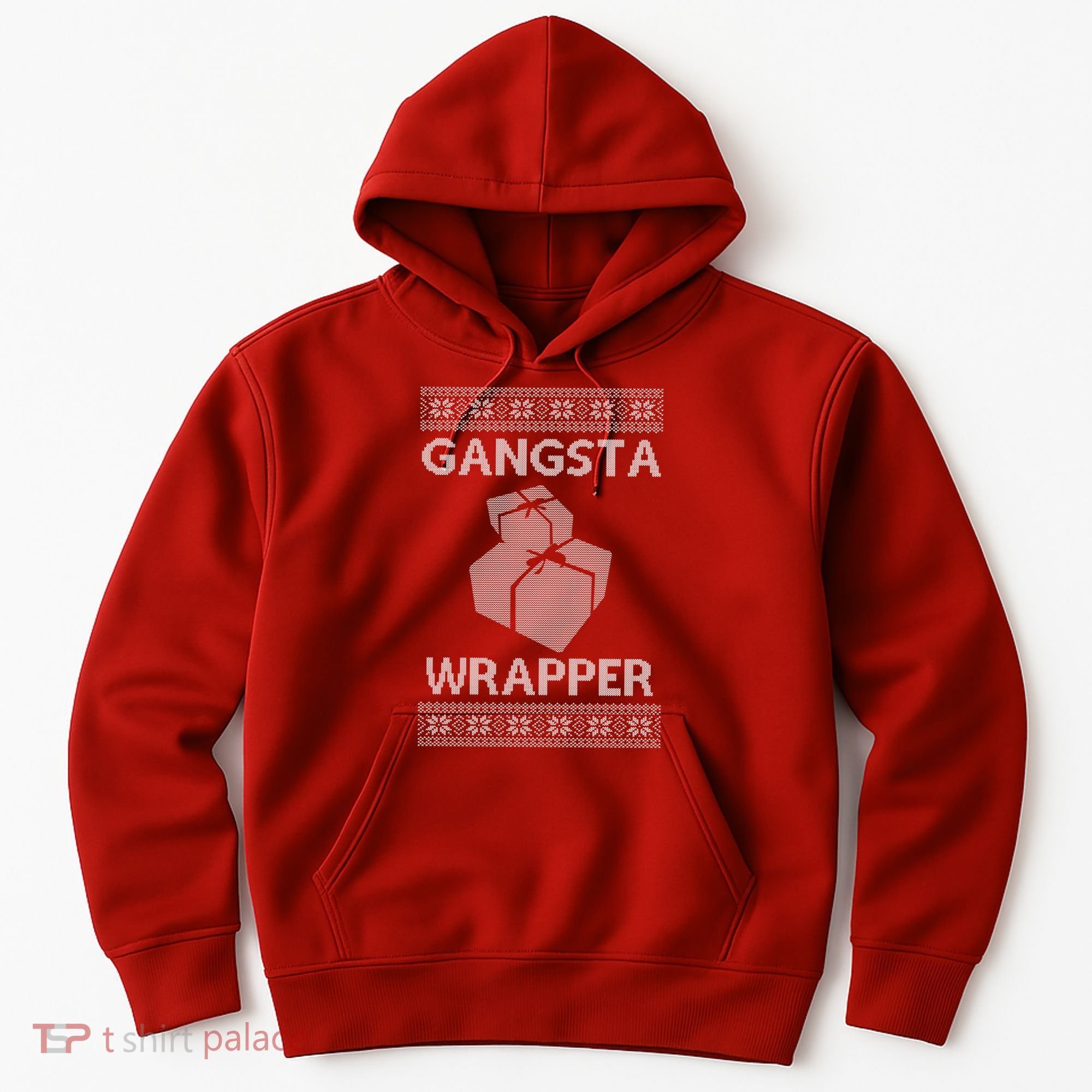 Gangsta Wrapper Ugly Christmas Sweater Hoodie