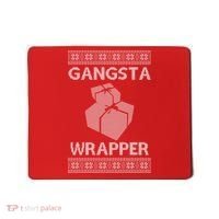 Gangsta Wrapper Ugly Christmas Sweater Mousepad thumb 0