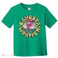 Gangsta Wrapper Unicorn Christmas Toddler T-Shirt thumb 0